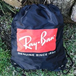 Ray-Ban drawstring backpack